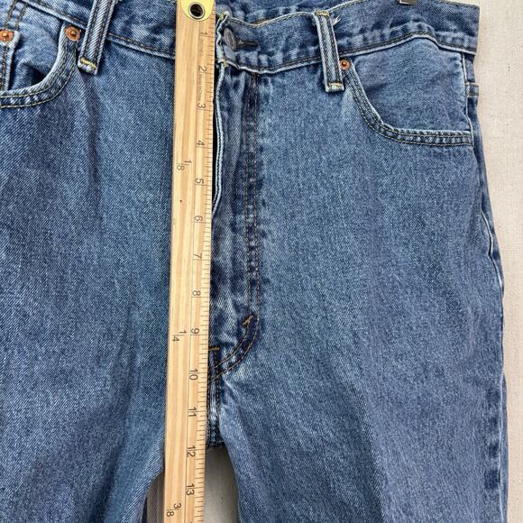 Levi’s 550 Mens Relaxed Straight Baggy Grunge Denim Jeans Size 36x30 American - Picture 5 of 7